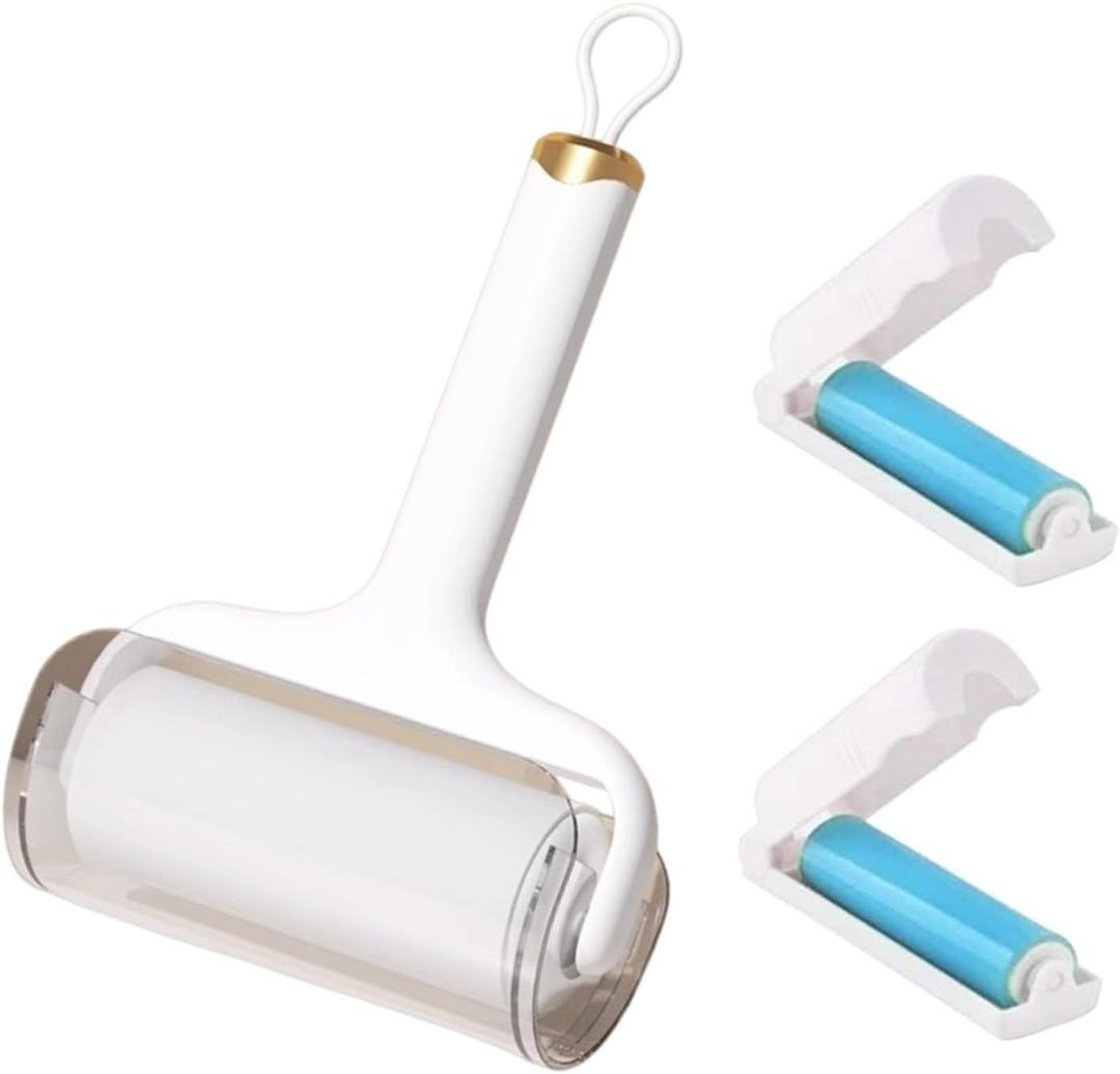 Reusable and Washable Lint Roller,Sticky Pet Hair and Dust Remover 3 Pack,3.9 Inch Lint Roller for Clothes, Couch and Carseats