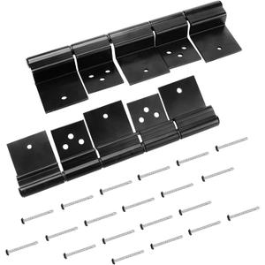 2 Pack RV Entry Door Hinge Kit, 5 Leaf RV Entry Door Friction Hinge Kit fit for 5th Wheel, Travel Trailer, Motorhome, Camper Friction Door Hinges