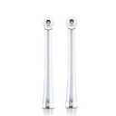 2PCS Oral Irrigator Nozzle Fit for Philips Soni care AirFloss Ultra HX8032/HX8331/HX8332/HX8340/HX8341/HX8381, Generic Soni care Flosser Replacement Heads