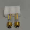 Dimmable E26 T10 LED Bulb Tube Light Bulbs 6W(60W Equivalent), Tubular Light Bulb Type T Long Thin Skinny Light Bulbs for Curio Cabinet, Piano Light, Chandelier, Hutch, 2700K Solf White 600LM, 2 Pack