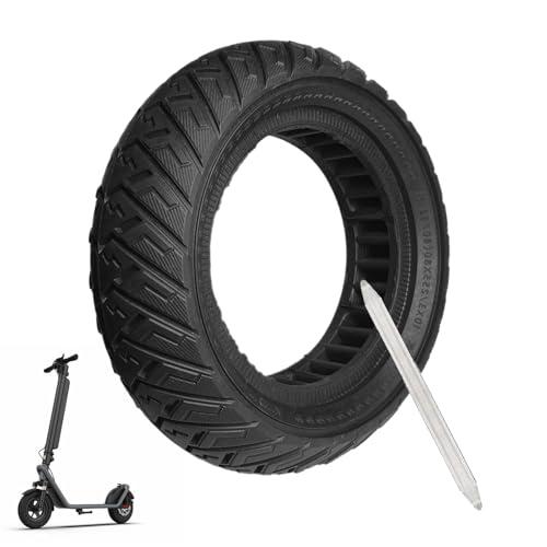 10x3 Off-road Solid Tire, 80/65-6 255x80 Tires Replacement, 10 inch Scooter Tubeless Solid Tire, for Varla Eagle One/Yume y10/Zero 10x/Nanrobot D4 D6 Electric Scooter (1 Pack)