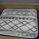 KUTA Extra Long Runners for Hallways 2.6x20ft Washable Black Boho Runners