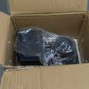 Porch Lights with GFCI Outlet, Dusk to Dawn Outdoor Lights with Outlet, 3 Lighting Modes Exterior Light Fixture Waterproof, Outside Lights for House Front Door Patio Garage (1 Pack Black (With Outlet))