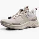 NORTIV 8 Women's Lightweight Hiking Shoes Quick Laces Outdoor Fashion Sneakers Gladiator 8, Khaki