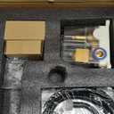 Shower System with Tub Spout, Shower Faucet Set with 10 Inch Rain Showerhead Handheld Shower and Tub Spout, Wall Mounted High-Pressure Showerhead Combo Set Included Valve and Trim, Matte Black