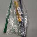 Fans for Line Dancing - Boots on The Ground Hand Fan - Large Clack Hand Rave Fan - Holographic Folding Popping Line Dance Fan - Foldable Handheld Clacking Fans - Dance Enthusiasts Gift (Light Blue)