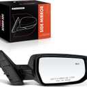 Passenger Side View Mirror Compatible with Chevy Malibu 2016 2017 2018 2019 2020 2021 2022 Mirrors Non Heated Without Signal Light Manual Folding Right