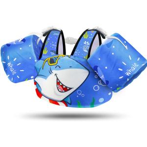 Vvinca Separable Toddler Swim Vest Fit 22-66 Lbs1-6 Years|2025 Newest 3 in 1 Pool Float & Arm Bands Boys and Girls, Adjustable Sturdy Safety for Infant 1 2 3 4 5 6 Year