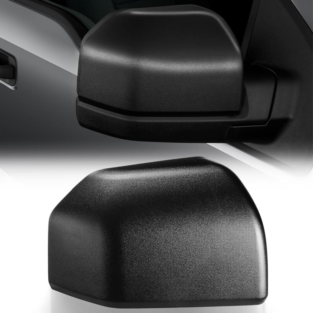 ACLONG Glossy Black Mirror Cover Caps Rearview Side Mirror Covers Fit for Ford F150 2015-2020 Right Passenger Side Replaces #FL3Z-17D742-BA -1 PC