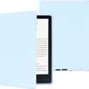 FUWANG Case for All-New 7" Kindle Paperwhite 12th Generation 2024 & Kindle Colorsoft Signature Edition - PU Leather Slim Lightweight Cover with Auto Wake/Sleep Case for Kindle Paperwhite 12th, Blue