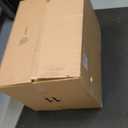 IRIS USA 94 Qt. Stackable Plastic Storage Bins with Lids, 2 Pack - BPA-Free, See-Through Organizing Solution, Latches, Durable Nestable Containers, Secure Pull Handle, Made in USA - Red