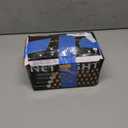 Lovelite 510LED Halloween Net Lights, 28ft x 5ft Outdoor Mesh Lights Purple Orange Clear Wire, 8 Modes & Timer, Waterproof Connectable String Lights for Bushes Xmas Tree Garden Holiday Party