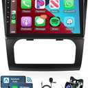 [4G+64G] Car Stereo for Nissan Altima 2008-2012(Auto A/C) with 5GWiFi/Android 15/Wireless Carplay Android Auto,9" Incell Touch Screen Radio,GPS/EQ DSP/Bluetooth5.0/SWC/AHD Backup Camera