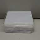 8 Pack Photo Storage Box, Scrapbook Paper Storage Fits 8.5" x 11.5" Letter, Stackable Plastic File Storage Box with Snap for Protecting Scrapbooks, Photos, Game Card, Office Supplies, Files