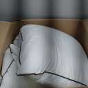 JOLLYVOGUE Pillows Queen Size Set of 4 for Sleeping, Soft and Supportive Bed Pillow with Down Alternative Filling for Side and Back Sleepers, Hotel Collection (White)
