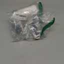 Hand-cranked cheese grater, rotary cheese grater, restaurant-quality, with handle, designed for hard cheese and chocolate, white model