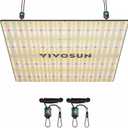 VIVOSUN VS4000 LED Grow Light with Full Spectrum Diodes & Brand Driver Dimmable Sunlike Lights for Seedling Veg & Bloom Plant Grow Lamp for 4x4/5x5 Grow Tent