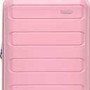 Traveler's Choice Pagosa Hardshell Expandable Luggage with Spinner Wheels, Pink (26)