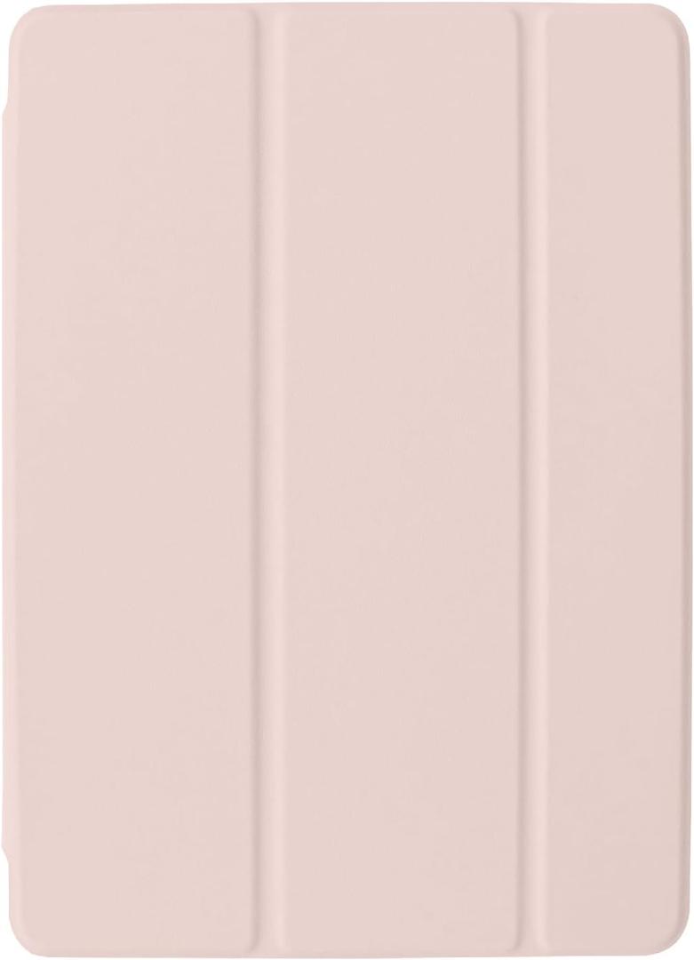 DuraSafe Cases for iPad 9.7 Inch 2013 Air 1st Generation [ Air 1 ] MD785LL/A MD788LL/A MD786LL/A MD789LL/A MD787LL/A MD790LL/A Ultra Slim Smart Auto Sleep/Wake PC Cover - Light Pink