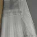 Fully Assembled White Bamboo Luggage Rack, 5 Straps Folding Suitcase Stand with Shoe Shelf, Heavy Duty Wood Large Luggage Holders for Guest Room, Bedroom, Hotel