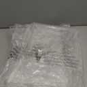 Aolloa 6 PCS Shelf Dividers for Closet Organization Acrylic Clear Closet Shelf Divider for Wooden Shelving Suitable for Wooden or Vertical Shelves Or Bedroom, Kitchen and Office