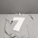 7 Number Six Seven 67 Gen Alpha Slang Funny Meme Matching Sweatshirt S Heather Grey. Size S