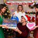 2 x 2025 Fishing Advent Calendar, Fishing Bait Set, Lure and Fish Hooks, 26 Days of Christmas Fishing Equipment, Christmas Countdown Advent Calendar, for Adult Men and Teen Boys