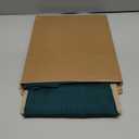 Chyhomenyc Hunter Green Sheer Curtains 84 inches Long 2 Panels, Light Filtering Emerald Voile Christmas Sheer Window Curtain Drapes for Living Room Bedroom, 1 Pair, Each 42W x 84L