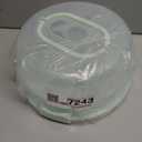 BSTKEY Portable Cake Carrier with Lid and Handle, Devil Egg Container + Cupcake Storage Tray for Transport, 10 Round Cake Container Holder with Two Sided Base for Pies Cookies Nuts Fruit, Green