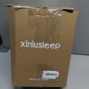 XINIUSLEEP Heated Blanket Electric Blanket 50"x60", Soft Flannel Sherpa Electric Throw with 5 Heating Level & 12 Times Setting, Heated Throw with Overheating Protection, Machine Washable (Beige)