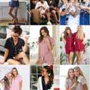 Pjmlifecoco Valentines Day Pajamas Women Womens Cute Pajamas Button Down Modal Pyjamas Shorts Set Short Sleeve Two Piece Sleepwear Pjs Lounge Sets