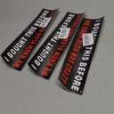 Pack of 3 Anti Elon Bumper Sticke for Car - I Bought This Before we Knew Elon was Crazy - Vinyl Sticker Laptop Decal Car Bumper Window Waterproof Sticker