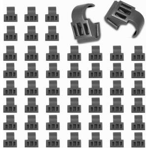 86 Degree Angle Restrictor Restriction Clips (50Pack), Hinge Restrictors for Cabinet Doors, Fit for Face Frame Hinges Kitchen Cabinet Door Restraints EH89