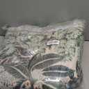 GarveeHome Forest Rugs 5x7, Beige Green Washable Area Rugs for Living Room 5x7, Botanical Low Pile Non Slip Stain Resistance Woodland Rug for Farmhouse, Bedroom, Dining Room