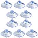 ZZRANYE 10 Pcs EZ Pass Holder Suction Cup, Radar Detectors Suction Cups, Compatible with AutoBoxClub Mount Clear Cobra Escort and Beltronics Radar Detector Mount