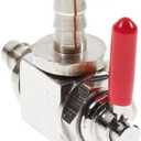 Raider 07-7118 Universal 90-Degree Turn Fuel Shut Off Valve - Fits 1/4" Line