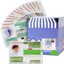 Top 300 Drugs Pharmacology Cards Portable Flashcards with Box Study & Review Notes for NCLEX, NAPLEX, Nursing, Pharmacy, Med School Guide for Clinical Assessment, Lab, Dose, Drug Names 2