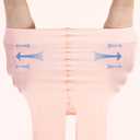 HETH Ballet Tights for Girls - Ultra Soft Dance Tights Convertible Tight (8-12 Years, Ballet Pink (More Peach) - 1 Pairs)