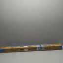 Kemmie 1" Window Treatment Curtain Rod with Cylindrical Cap Finials, Single Drapery Rod Adjustable Length 36-72", Matted Nickel