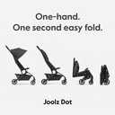 Joolz Dot Ultra Lightweight Travel Stroller – Compact Fold, Airplane Compatible, 5-Point Harness, UPF 50+ Canopy – Easy to Carry City & Travel Stroller - Dune Beige