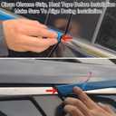 Stainless Steel Window Trim Chrome Delete for Infiniti G37 Sedan 2007-2015 Black Window Trim Blackout Kit