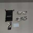 Gaoye Ultralight Blue Light Glasses for Women - Computer Protection Glasses for All Day Comfort - Anti UV Glare & Eyestrain (Light Black & Leopard)