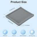 Anbee Protective Case Cover Compatible with Starlink Mini Satellite Dish, Shockproof Protector Cover, Waterproof Silicone Case for Outdoor Travel & Camping (Grey)