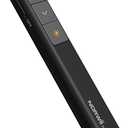 Norwii N26 Wireless Presentation Clicker, Presentation Remote, PowerPoint Clicker with Pointer for PowerPoint Presentations, Power Point Clicker Wireless Presenter Remote - Black