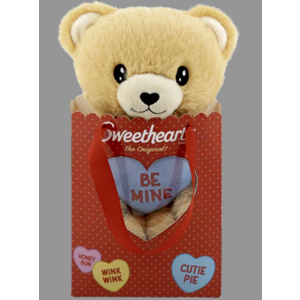 Little Teddy Bear With Blue Heart Sweethearts Original