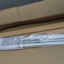 LazBlinds Cordless White 1" Room Darkening Vinyl Mini Blinds, 33.5" W X 48" H Horizontal Window Blinds for Home, Cordless Shades for Indoor Windows 4 Pack
