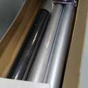 Flag Pole for Outside House 10 Gauge 120 MPH, Heavy Duty Flag Pole Kit Light Solar Powered, Flagpole Kit 3mm Thick for Outside House In Ground Use, 25FT Silver with One 3x5 FT Flag