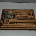 3 Tiered Small Plant Stands Shelf Indoor Outdoor,Wood Flower Pot Stand Holders Rack,Freestanding Corner Ladder Shelves for Plants Succulent Cactus,on Patio,Desktop,Window, Floor Standing Plant Shelf