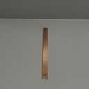 1Pcs C110 Copper Flat Bar 12" Long, Copper Bus Bar 99.98% Copper Metal, Copper Flat Bar Stock 1/8" (3mm) x 1" (25mm) x 12"(305mm) for Various DIY1PCS,3 * 25 * 305mm
