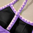 blibean Girls Swimsuits One Piece Bathing Suit with Bra Pads Size 6-15 Years